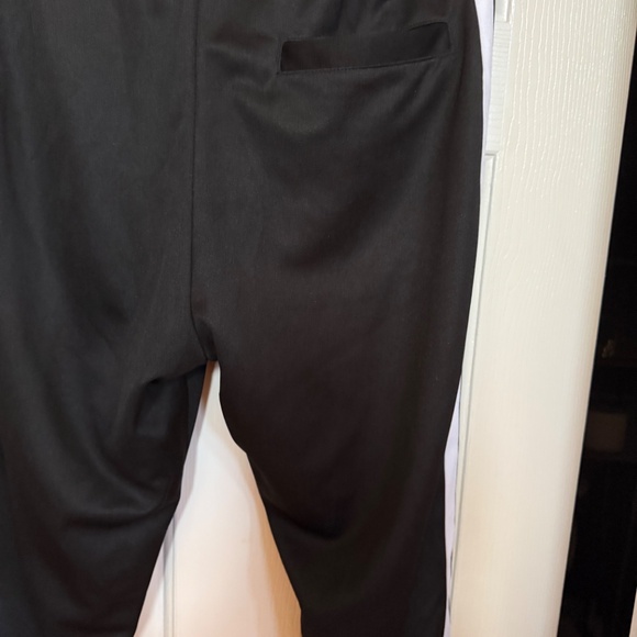 Detache Labs Men Dazed and Confused Black/White Drawstring Track Pants SZ 29 - Picture 11 of 13